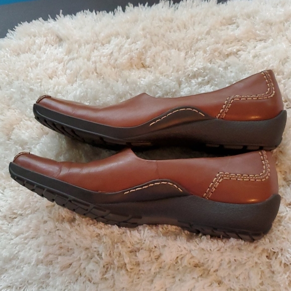 Naturalizer Brown Leather Women's Loafers 9.5 M - Picture 4 of 8